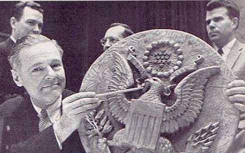 Vị trí gắn rệp trong Quốc huy Mỹ