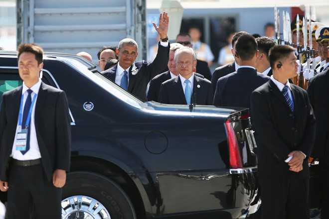 An ninh Trung Quoc quat nat doan thap tung Tong thong Obama hinh anh 1