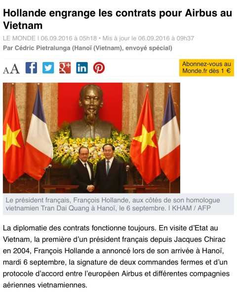 bao chi phap ca ngoi chuyen tham viet nam cua tong thong hollande hinh 0