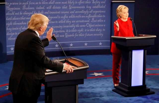 100 trieu luot nguoi xem Trump dau khau voi Clinton hinh anh 11