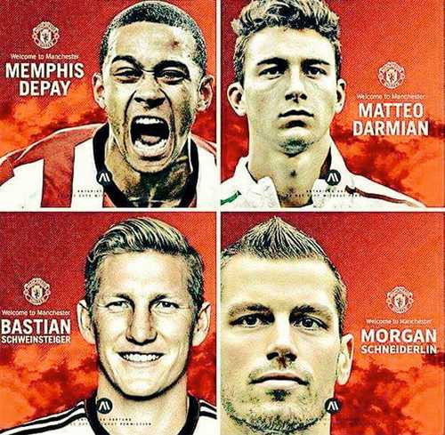 Không đến mức bị đày ải xuống đội dự bị như Schweinsteiger, nhưng Depay, Darmian và Schneiderlin đều phải chịu đựng kiếp dự bị khi nằm ngoài kế hoạch sử dụng nhân sự của Mourinho.