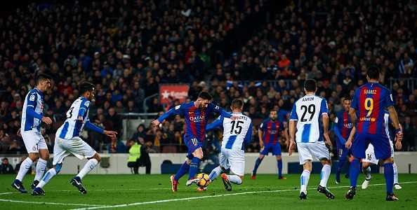 Messi tro lai hien lanh sau 5 thang 'noi loan'? hinh anh 9