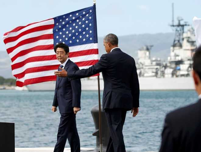 Tong thong Obama va Thu tuong Abe cui dau tai Tran Chau Cang hinh anh 3