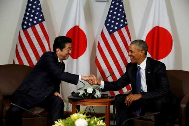 Tong thong Obama va Thu tuong Abe cui dau tai Tran Chau Cang hinh anh 11