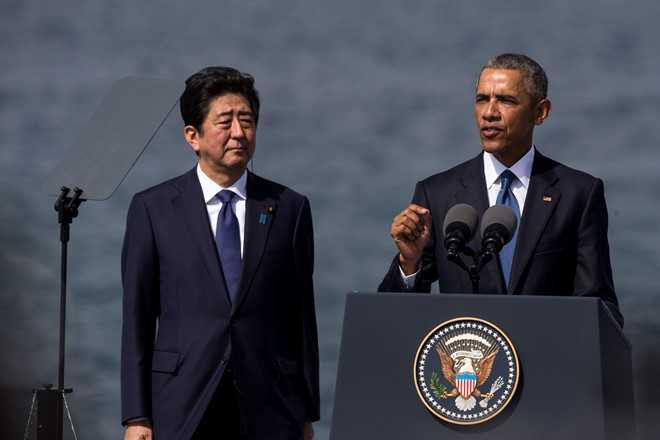 Tong thong Obama va Thu tuong Abe cui dau tai Tran Chau Cang hinh anh 5