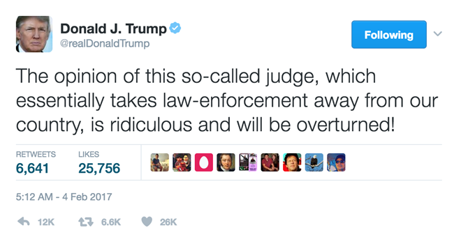 TT Trump the phuc hoi sac lenh bi tham phan chan dung hinh anh 1