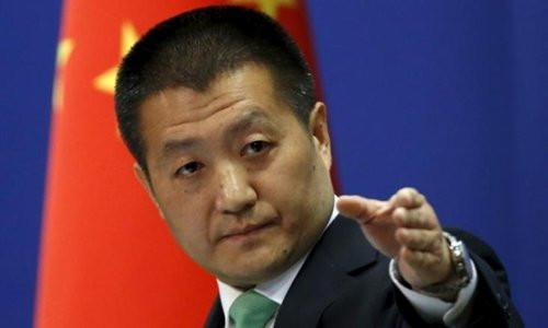 Người phát ngôn Bộ Ngoại giao Trung Quốc Lục Khảng. Ảnh: Reuters