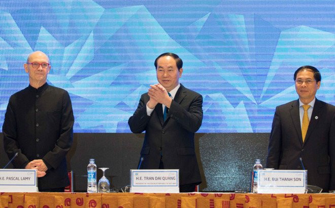 Chu tich nuoc: Ung ho tien trinh toan cau hoa moi hinh anh 1