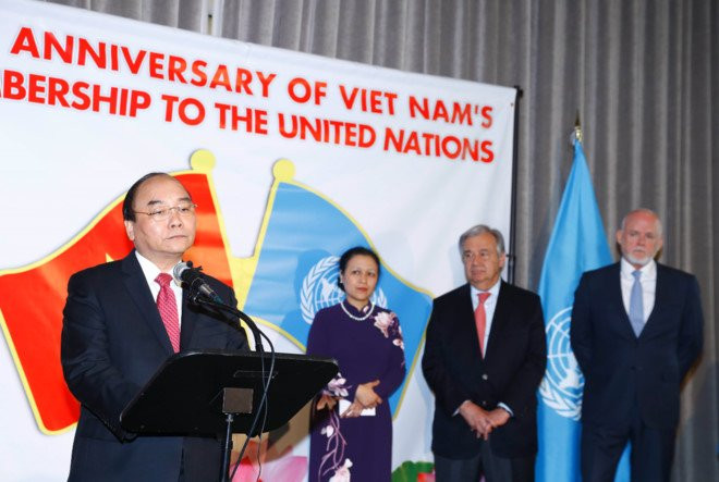 Thu tuong Nguyen Xuan Phuc du le ky niem 40 nam Viet Nam gia nhap LHQ hinh anh 1