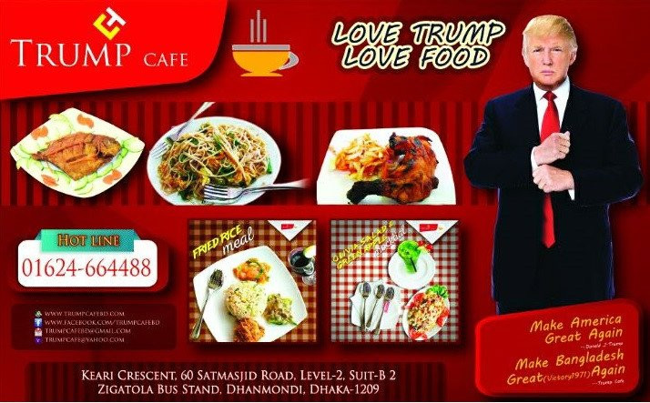 Cafe 'Donald Trump' hut khach tai Bangladesh hinh anh 6