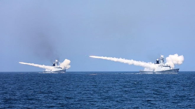 Trung Quoc tap tran ban dan that sau vu phong ten lua Trieu Tien hinh anh 1