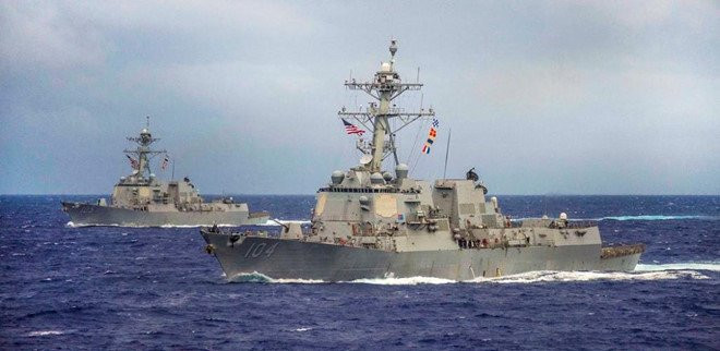 My trien khai 2 tau khu truc bao ve Olympics hinh anh 1