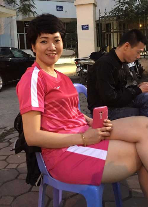 Huyền Trang khỏe mạnh trở lại sau thời gian bệnh tật. Ảnh: Thanh Niên.