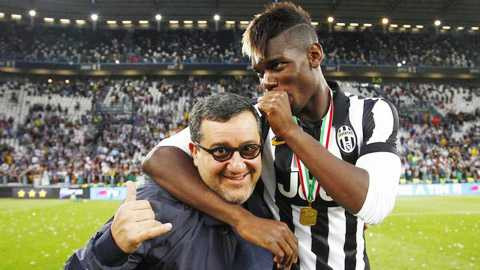 Pogba đào tẩu khỏi M.U đều do bàn tay Raiola đạo diễn