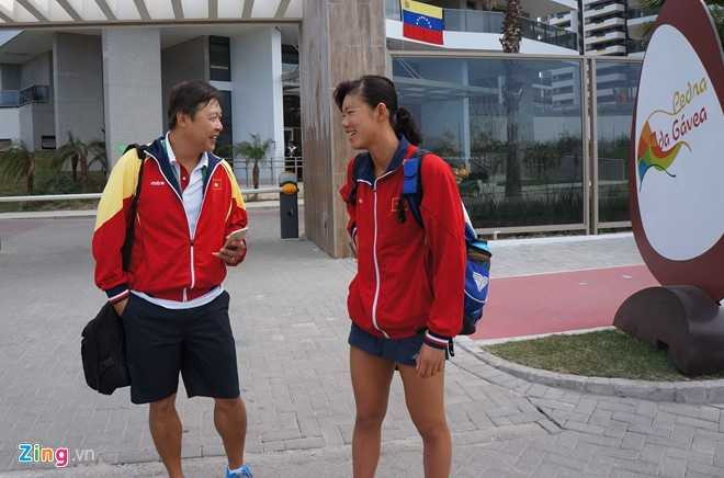 Mot ngay cua Anh Vien o Olympic Rio 2016 hinh anh 2