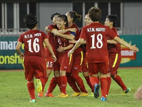 Tuyển nữ Việt Nam 'khuất phục' Thái Lan