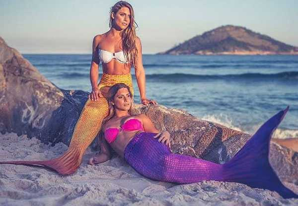 Không chỉ là VĐV, cặp song sinh nhà Feres còn là người mẫu kiêm diễn viên.