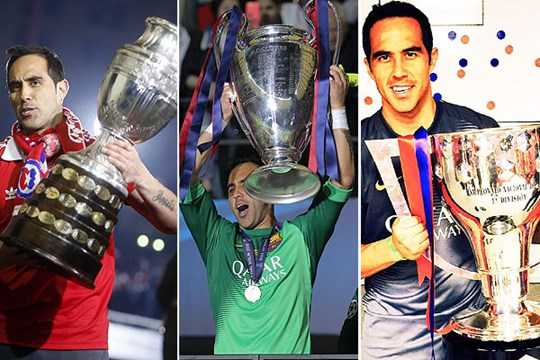 Bravo chỉ mới nổi danh mấy năm gần đây sau những thành công cùng Barca và ĐT Chile
