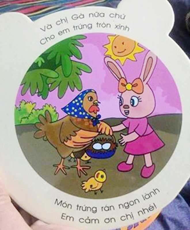 Truyen thieu nhi ga bieu trung cho tho gay tranh cai hinh anh 1