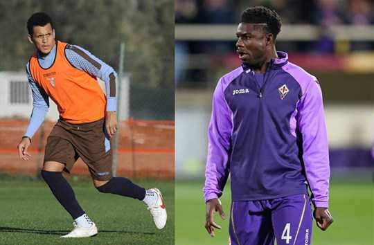 Ravel Morrison (trái) và Micah Richards là những cầu thủ Anh hiếm hoi chơi bóng ở Serie A thời gian gần đây và họ đều không thành công