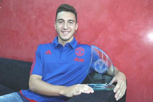 Darmian từng có khởi đầu ấn tượng tại Man United với giải thưởng cầu thủ xuất sắc nhất tháng 8/2015 của Man United