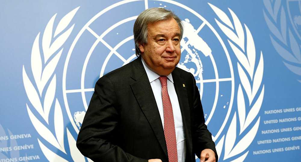 Tân Tổng Thư ký Liên Hợp Quốc Antonio Guterres cho rằng, Nga và Mỹ cần sớm xích lại gần nhau. Ảnh: AP