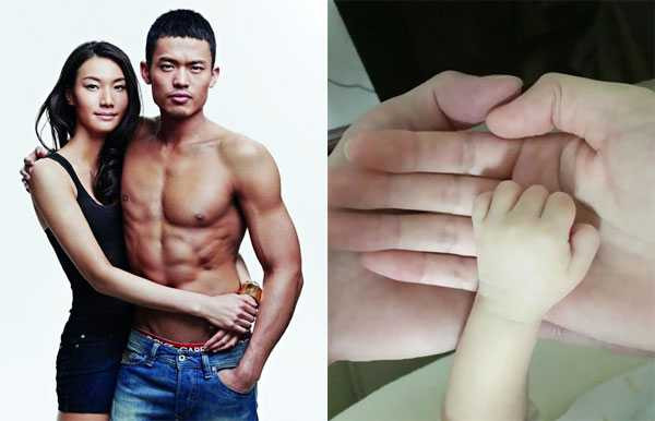 Bà xã Hạnh Phương của Lin Dan cho biết sẽ ở bên chồng trong scandal tình ái. Ảnh: Weibo.