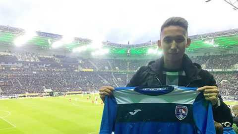 Tiền vệ Nghiêm Xuân Tú nói gì sau chuyến thử việc tại Đức?