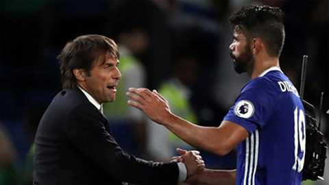 HLV Conte tiết lộ lý do không sử dụng Costa ở trận đấu với Leicester
