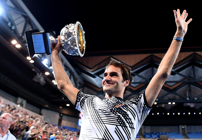 Roger Federer: Chien thang mang mau sac huyen thoai hinh anh 1