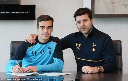HLV Pochettino ký hợp đồng mới với Harry Winks