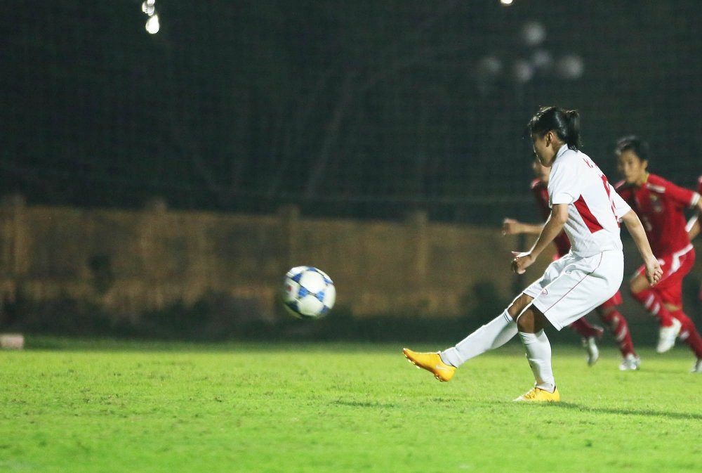 Hinh anh Truc tiep bong da nu Viet Nam vs nu Myanmar vong loai Asian Cup 2018 10