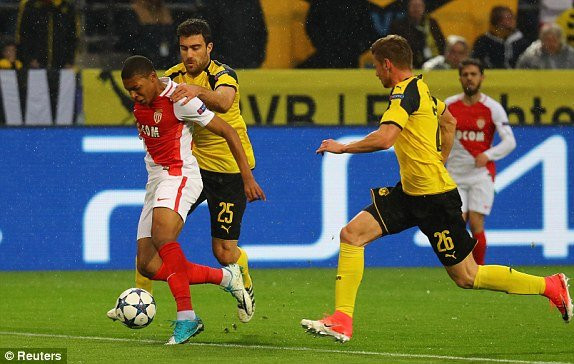 Hinh anh Link xem truc tiep Dortmund vs Monaco Tu ket cup C1 chau Au 10