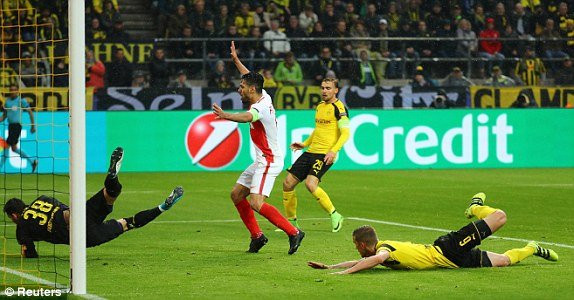Hinh anh Link xem truc tiep Dortmund vs Monaco Tu ket cup C1 chau Au 13