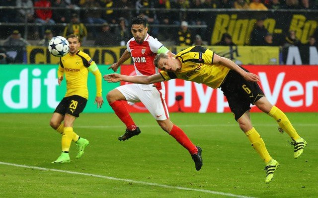 Hinh anh Link xem truc tiep Dortmund vs Monaco Tu ket cup C1 chau Au 15