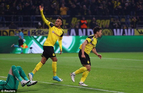 Hinh anh Link xem truc tiep Dortmund vs Monaco Tu ket cup C1 chau Au 17