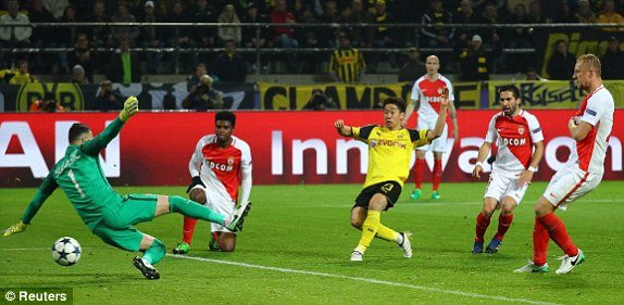 Hinh anh Link xem truc tiep Dortmund vs Monaco Tu ket cup C1 chau Au 20