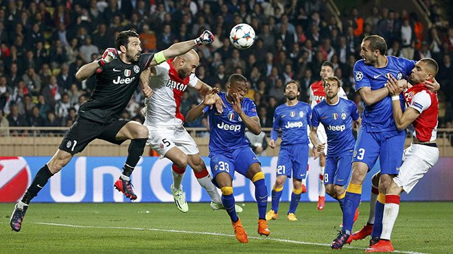 Hinh anh Link xem truc tiep Juventus vs AS Monaco Ban ket cup C1 chau Au 2017