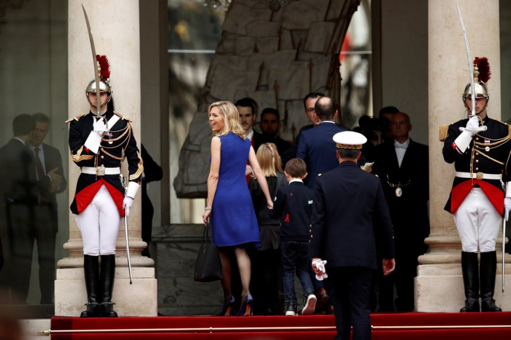 Hinh anh Ong Emmanuel Macron chinh thuc nham chuc Tong thong Phap 7