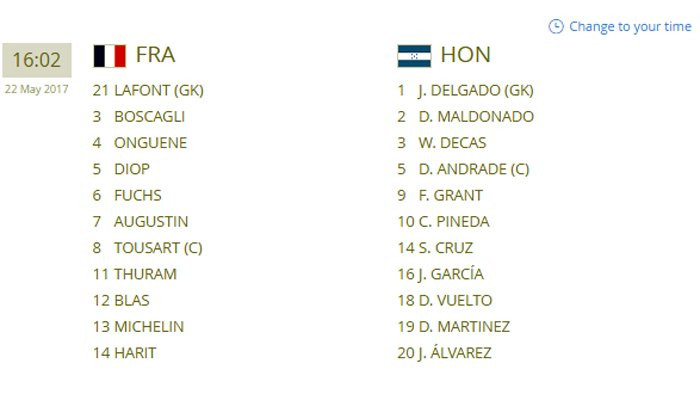 Hinh anh Truc tiep World Cup U20: U20 Phap vs U20 Honduras 3