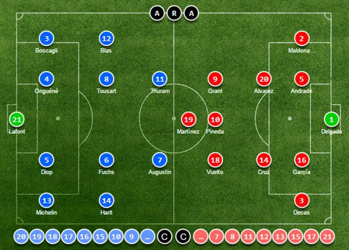 Hinh anh Truc tiep World Cup U20: U20 Phap vs U20 Honduras 4