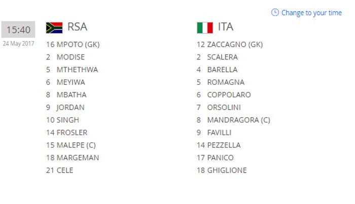 Hinh anh Truc tiep U20 Nam Phi vs U20 Italia giai U20 The gioi 2017