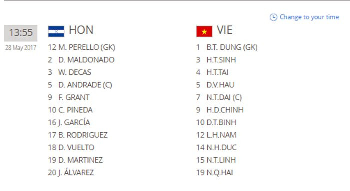 Hinh anh Link xem truc tiep U20 Viet Nam vs U20 Honduras giai U20 the gioi 2017 4