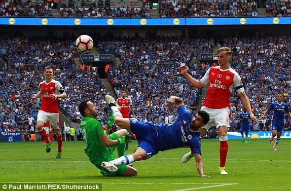 Trực tiếp Arsenal vs Chelsea: Arsenal 'lên đỉnh' FA Cup 2017 - 4