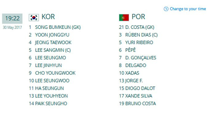 Hinh anh Video truc tiep U20 Han Quoc vs U20 Bo Dao Nha giai U20 the gioi 2017 4