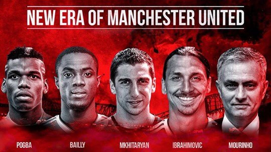 Mùa trước, M.U cũng đi theo công thức này và hiệu quả thu được khá tốt khi các tân binh góp phần giúp tân HLV Mourinho có được cú ăn ba