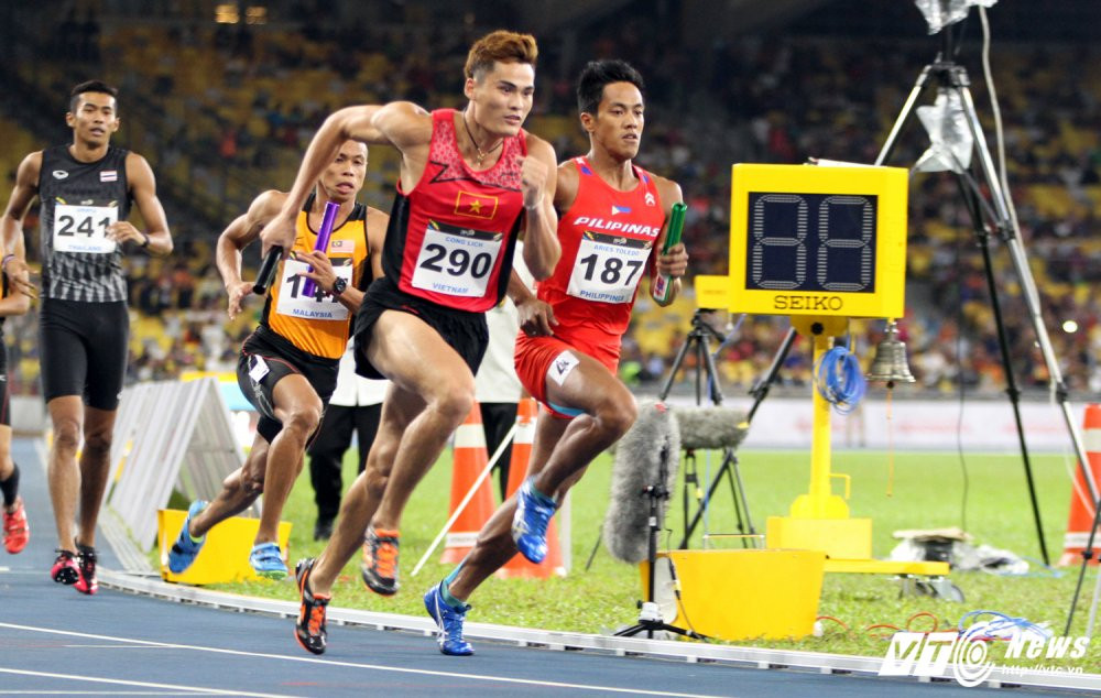 Dien kinh nam Viet Nam 4x400m nam (2)