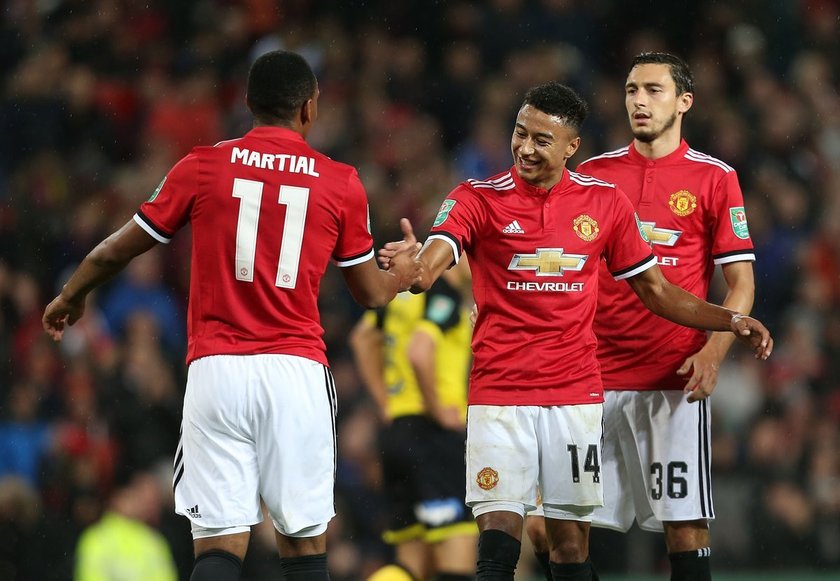MU, Mourinho, Rashford, Martial, Cúp Liên đoàn Anh, League Cup