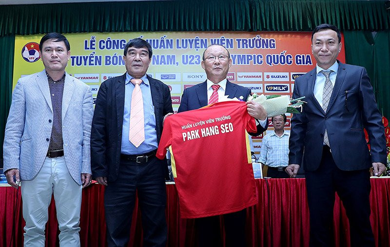 HLV Park Hang Seo,tuyển Việt Nam,Thái Lan,VFF,SEA Games, AFF Cup