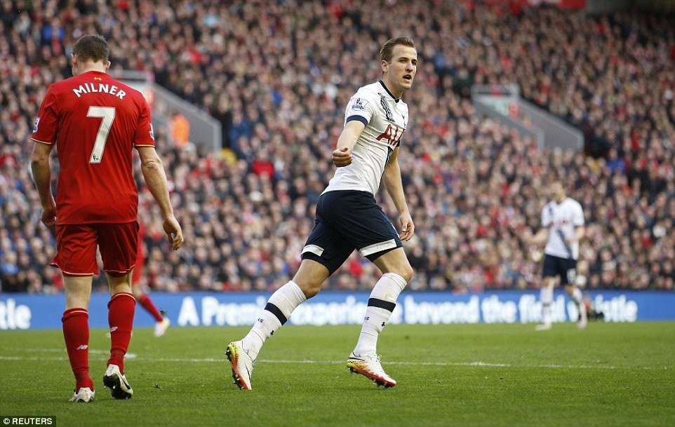 kane liverpool tottenham